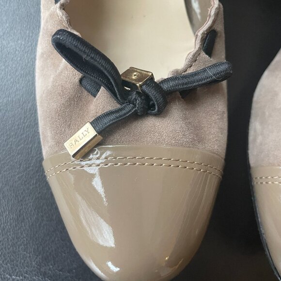 Bally High heel Styleflex pumps-Tan/Beige Made In Switzerland-5.5 - Picture 4 of 10